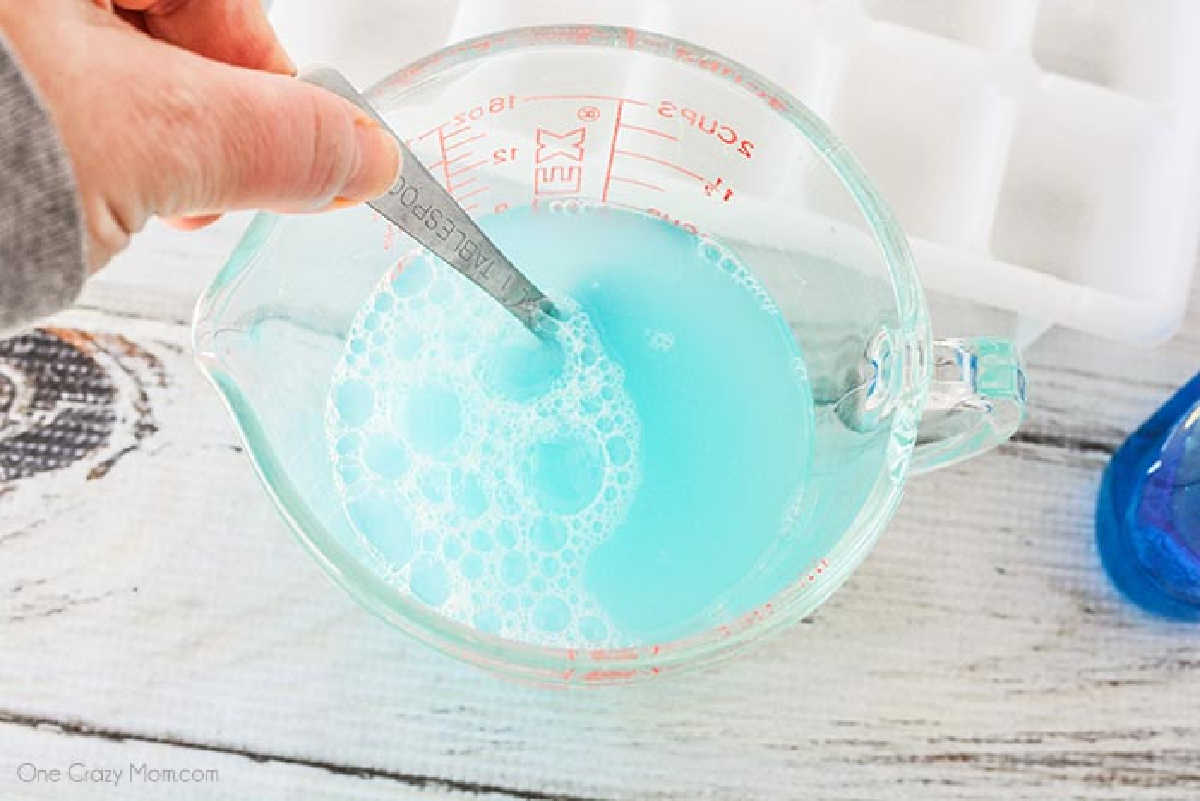Do you ever walk past your kitchen sink and catch a not so pleasant odor? We have an easy homemade garbage disposal cleaner with just 3 ingredients! Combining the garbage disposal ingredients together in a measuring cup