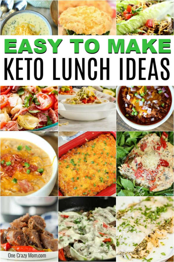 Find over 20 delicious Keto lunch ideas that are easy to prepare and loaded with flavor. Lunch might be your favorite meal with so many tasty recipes that are perfect to pack for work as well. #eatingonadime #ketorecipes #lunchrecipes Find over 20 delicious Keto lunch ideas that are easy to prepare and loaded with flavor. Lunch might be your favorite meal with so many tasty recipes that are perfect to pack for work as well. #eatingonadime #ketorecipes #lunchrecipes