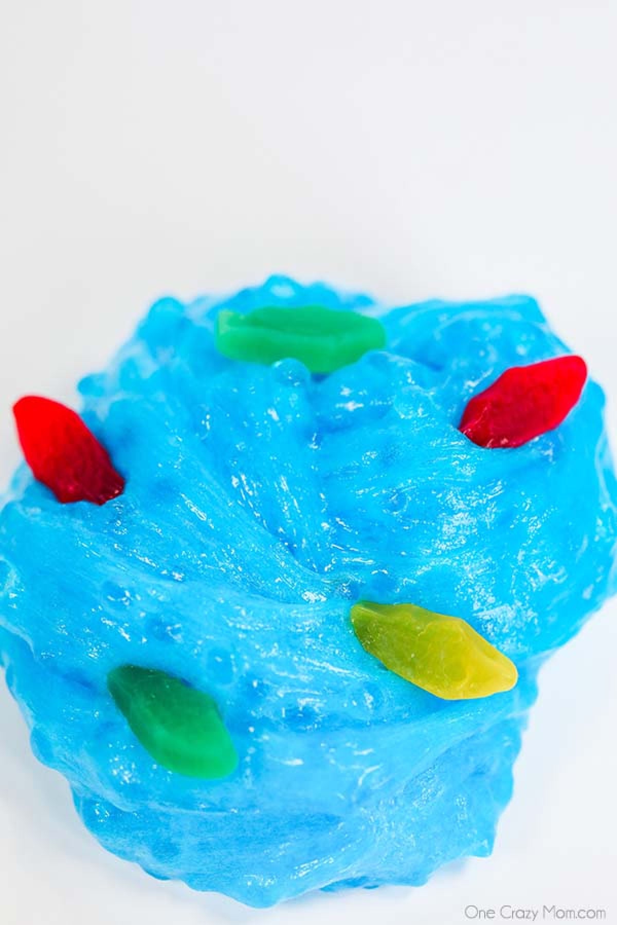 Crunchy Slime is such a fun slime to make and very easy. The kids will have a blast learning how to make crunch slime. Try it today! Crunch Slime ready to play with.
