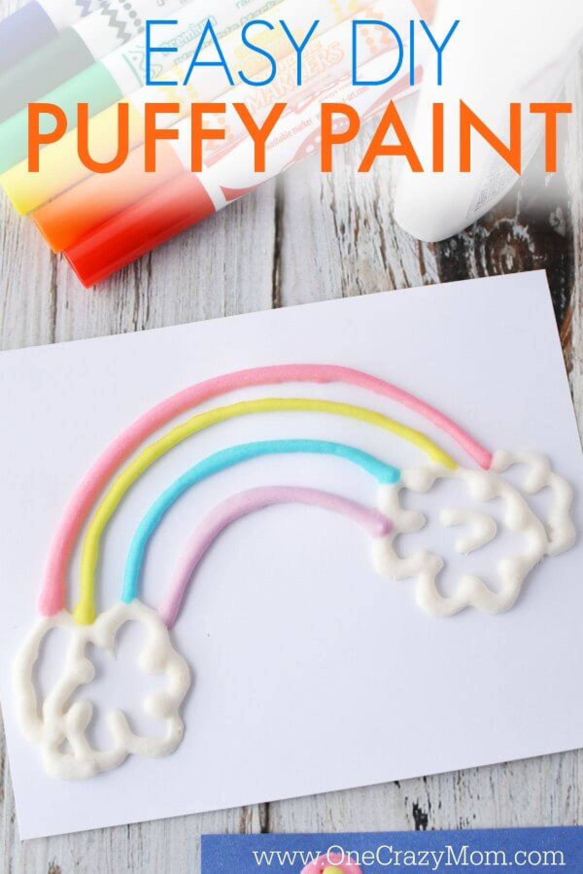 We are going to show you how to make puffy paint and it is super easy! If you need a fun activity at home, try this easy DIY sure to be a blast and entertain the kiddos. We are going to show you how to make puffy paint and it is super easy! If you need a fun activity at home, try this easy DIY sure to be a blast and entertain the kiddos.