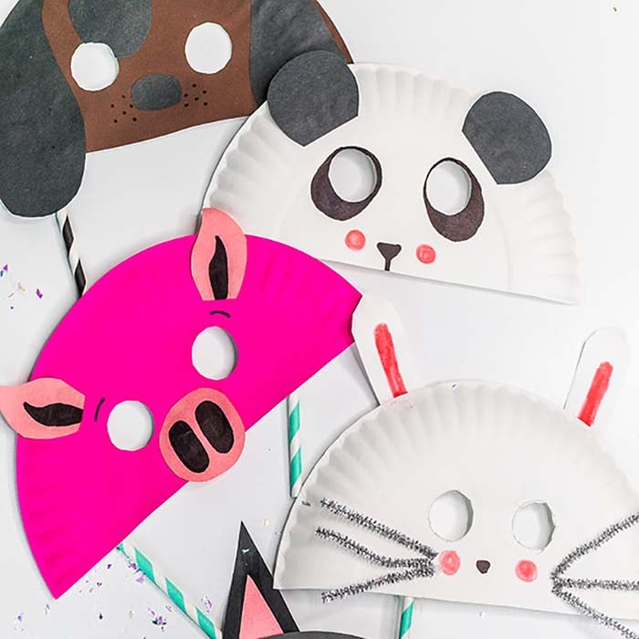 Animal paper plate masks are so simple and you probably already have all that you need at home! These are so easy that the kids can make several masks. Animal paper plate masks are so simple and you probably already have all that you need at home! These are so easy that the kids can make several masks.