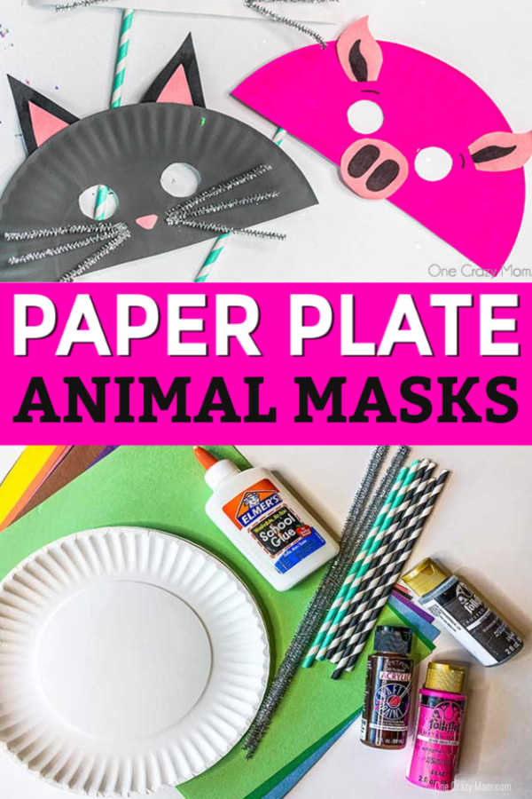 Animal paper plate masks are so simple and you probably already have all that you need at home! These are so easy that the kids can make several masks. Animal paper plate masks are so simple and you probably already have all that you need at home! These are so easy that the kids can make several masks.