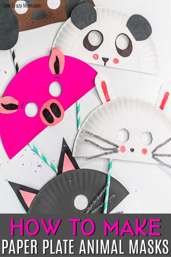 Animal paper plate masks are so simple and you probably already have all that you need at home! These are so easy that the kids can make several masks. Animal paper plate masks are so simple and you probably already have all that you need at home! These are so easy that the kids can make several masks.