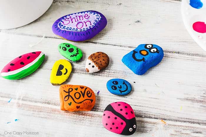 DIY Painted Rocks is a fun activity that can also brighten someone's day. You can paint various designs, sayings and more to encourage and uplift others. DIY Painted Rocks is a fun activity that can also brighten someone's day. You can paint various designs, sayings and more to encourage and uplift others.