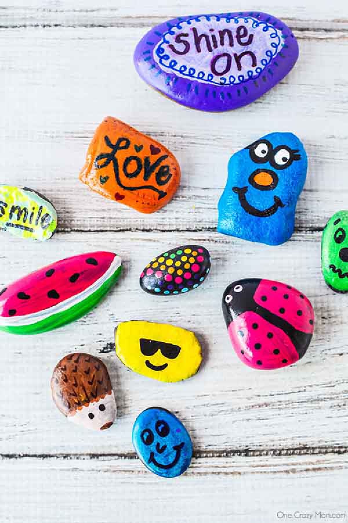 DIY Painted Rocks is a fun activity that can also brighten someone's day. You can paint various designs, sayings and more to encourage and uplift others. DIY Painted Rocks is a fun activity that can also brighten someone's day. You can paint various designs, sayings and more to encourage and uplift others.