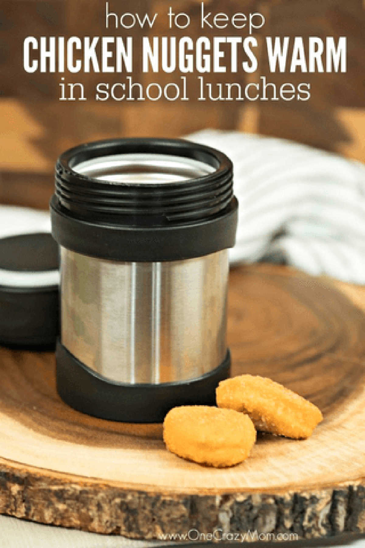 Learn how to keep chicken nuggets warm for school lunch. This simple tip will make packing lunches a breeze. It's quick and easy! This is one of my favorite lunch ideas. You’ll love this tip on how to keep chicken nuggets warm lunch ideas in thermos. This is an easy tip on how to keep nuggets warm in lunch box. #onecrazymom #lunchideas #lunchboxtips Learn how to keep chicken nuggets warm for school lunch. This simple tip will make packing lunches a breeze. It's quick and easy! This is one of my favorite lunch ideas. You’ll love this tip on how to keep chicken nuggets warm lunch ideas in thermos. This is an easy tip on how to keep nuggets warm in lunch box. #onecrazymom #lunchideas #lunchboxtips