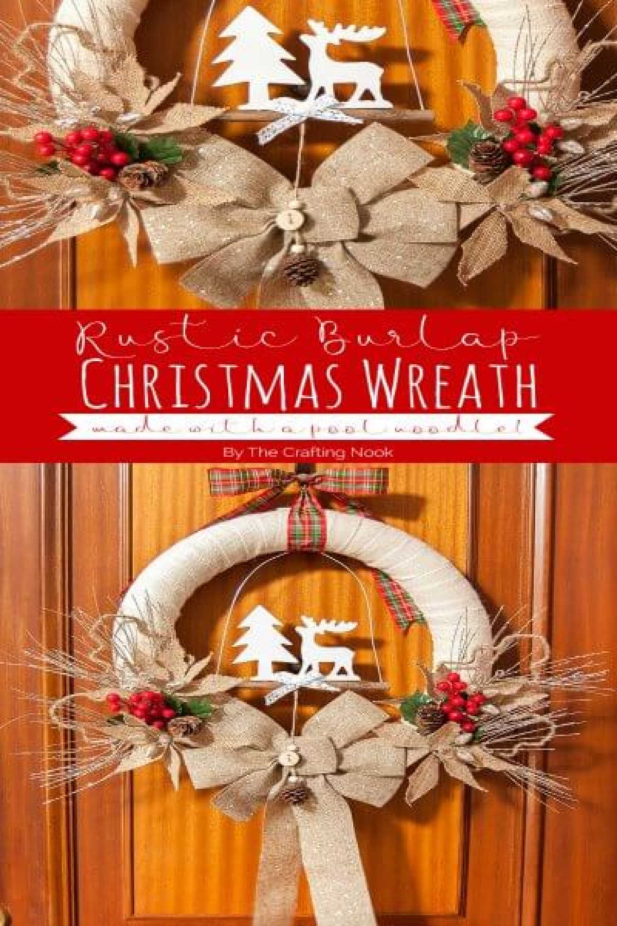 Make your home festive with these easy Christmas wreath decorating ideas. Find 15 DIY Christmas wreath ideas sure to make your home festive for Christmas.