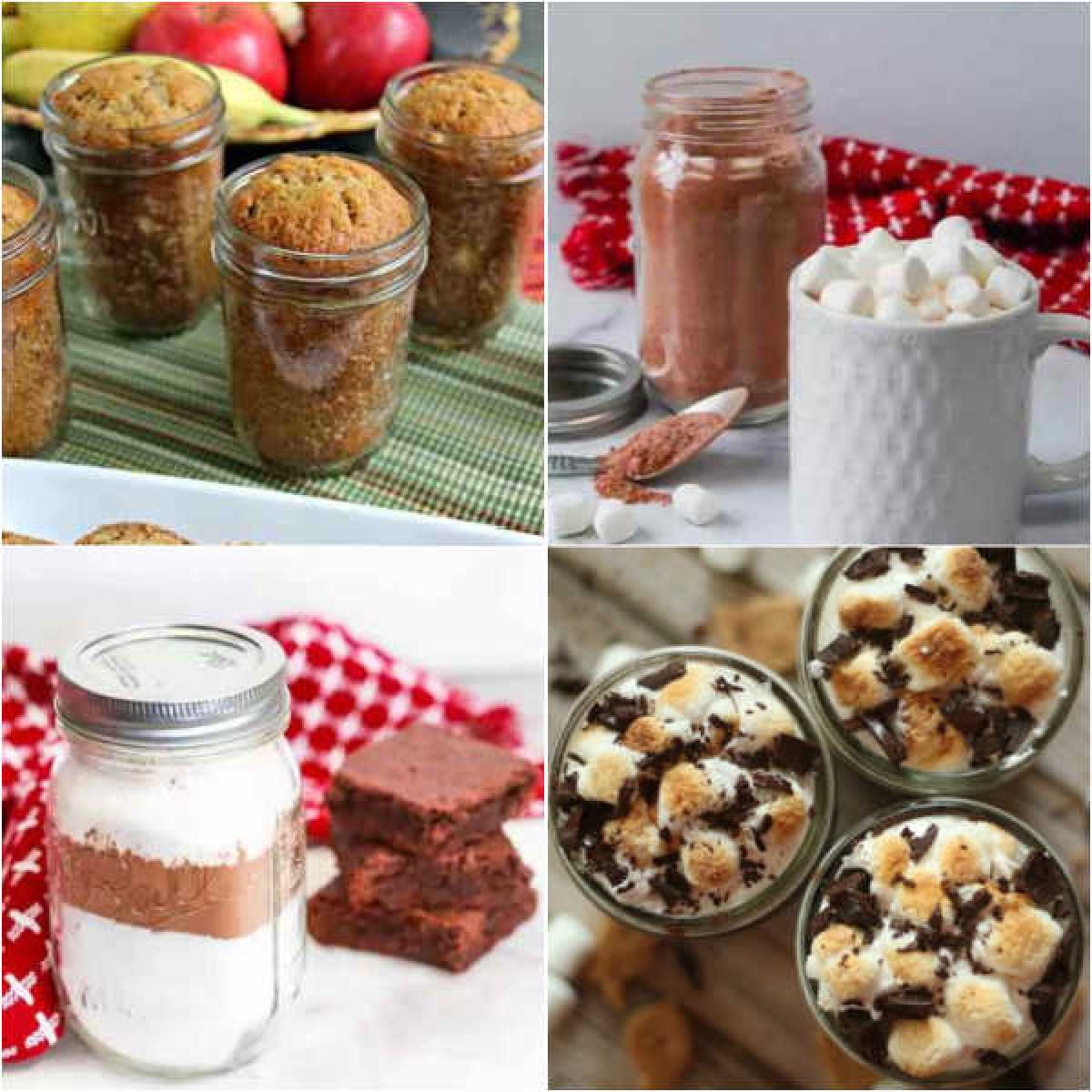 If you are looking for gift ideas, these Food mason jar gifts are easy to make and festive too. Your friends and family will love these food gifts in a jar. These are delicious and easy DIY Christmas gifts ideas that are great for women, for friends, for teachers and for your neighbors too! #onecrazymom #giftideas #DIYgifts #christmasgifts