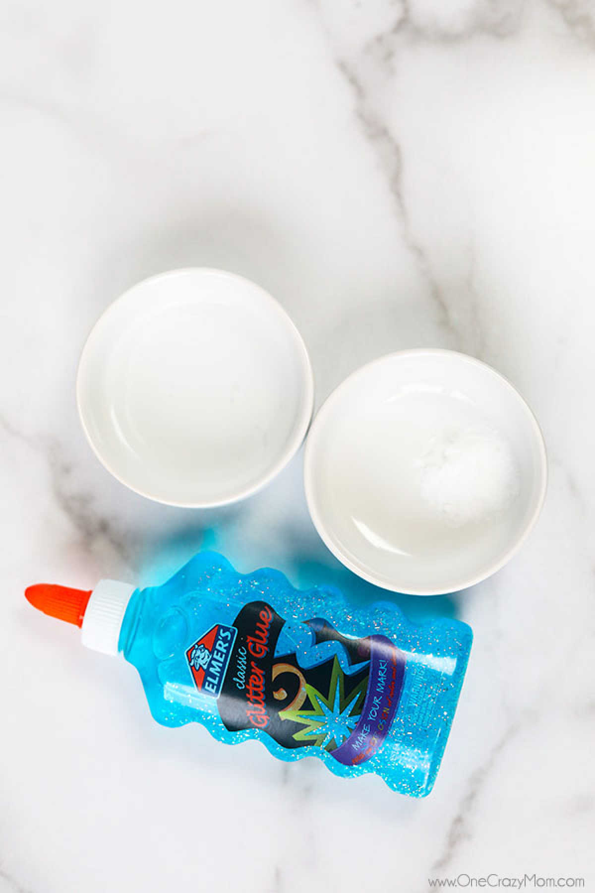 If your kids are crazy over slime, learn how to make slime with contact solution. Contact solution slime is so easy to make with just 3 ingredients. Supplies for slime - Glitter glue, baking soda, contacts solution.