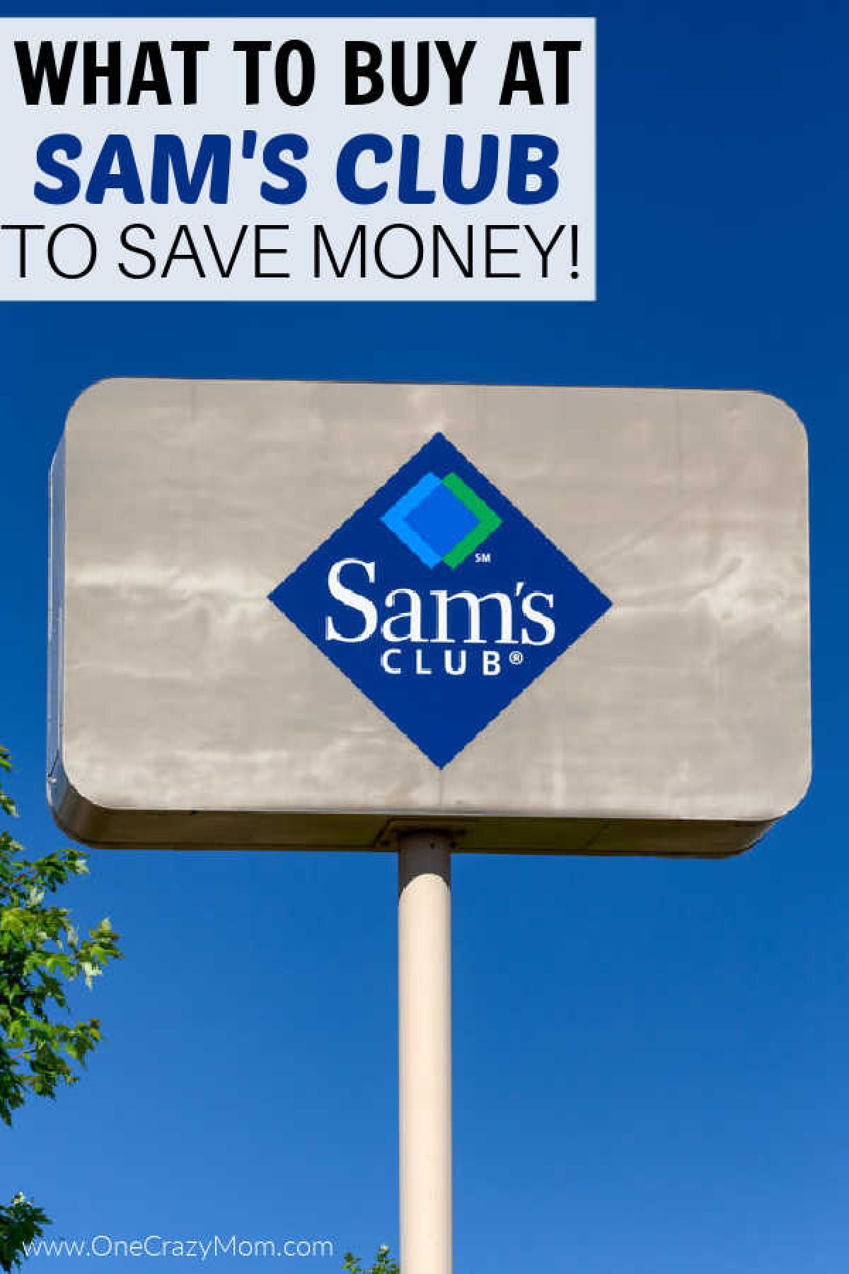Learn what to buy at Sam's club to save you the most money. We have the best tips and tricks to save money all year long. Is Sam's club worth it? Find out! These are our favorite things to buy at Sam’s club to get the most bang for your buck with your membership. #onecrazymom #moneysavingtips #savemoney #samsclub