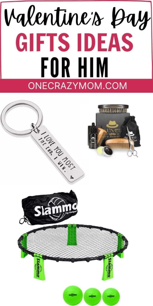 Find the perfect gift with this handy list of Valentines Gifts for him. Skip the crowds and utilize this lift for the best gifts. These gift ideas are perfect for your husband or boyfriend and they’re unique gift ideas that they’ll love this year! #onecrazymom #giftideas #valentinesday