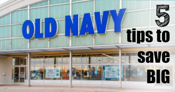 Photo of Old Navy store.