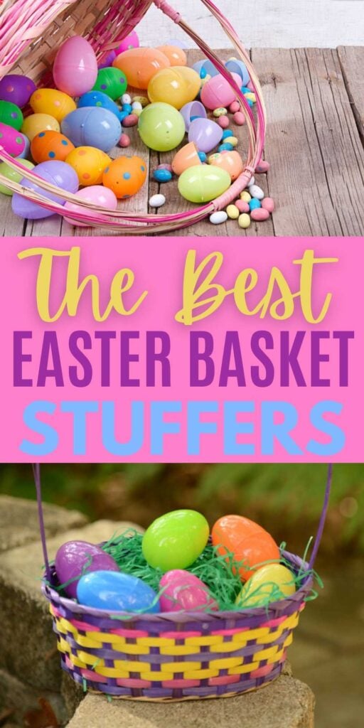 Easter is just around the corner. Check out this HUGE list of 50 Easter basket stuffers that are fun and budget friendly. You are going to love these easy and affordable Easter Basket stuffer ideas for kids! #onecrazymom #easterideas #easterbasket #easterstuffers