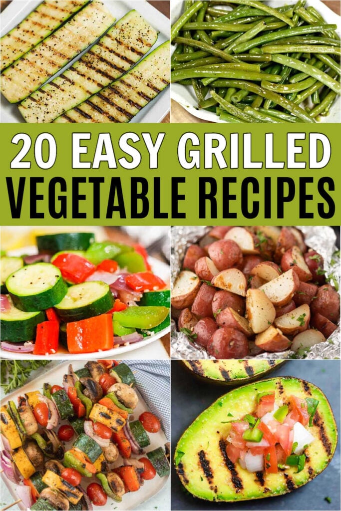 21 of the Best Grilled Vegetables you have to try. Learn how to grill vegetables for an easy and flavor packed side dish. You will love these simple and healthy grilled vegetable recipes. Learn how to grill vegetables in foil and directly on the grill too. #onecrazymom #grillingrecipes #vegetablerecipes #sidedishrecipes #recipes