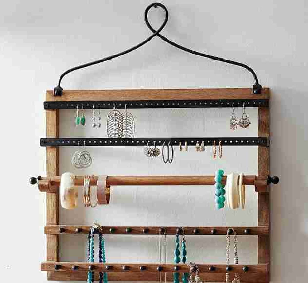 Pottery barn jewelry holder knockoff.