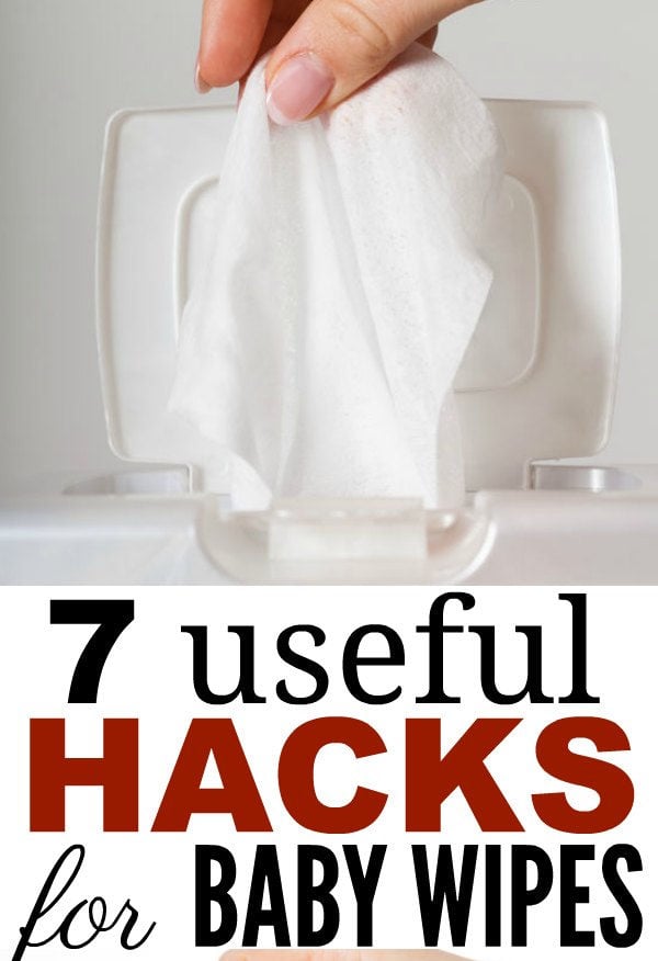 Check out these 7 alternative uses for baby wipes. These life hacks don't cost much and use baby wipes. You may want to grab an extra pack today! Baby wipes in a tub.
