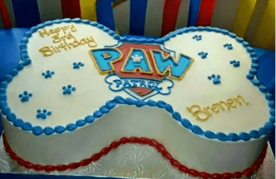 Paw Patrol Cake.