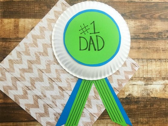 #1 Dad Award ready to give to Dad.
