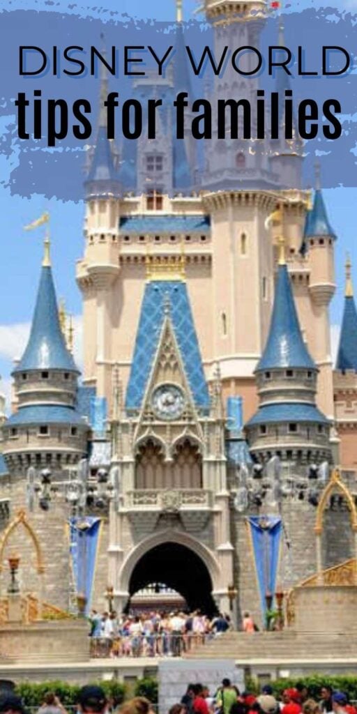 Check out these Disney World tips for families. You will save time and money with these 10 tips making your Disney vacation a success. Check out these tips and tricks to survive Walt Disney World with your families. #onecrazymom #disneytips #justformoms #momtips
