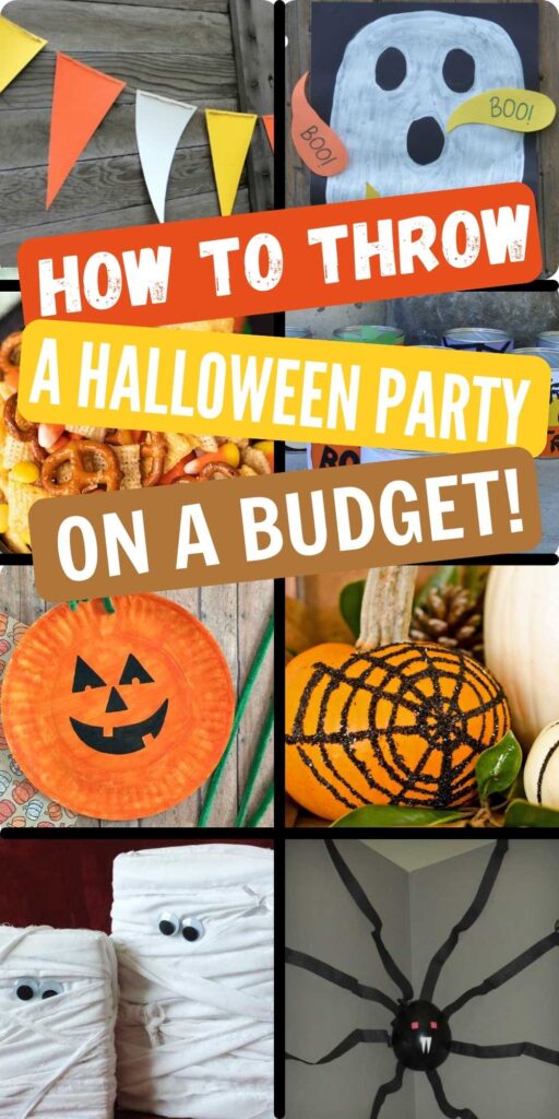 How to Throw a Halloween party on a budget? Here are easy tips for Halloween party food, Halloween party games, and Halloween decorations. Learn how to throw a Halloween party at home and on a budget too! #onecrazymom #halloweenparty #halloweenideas #moneysavingideas