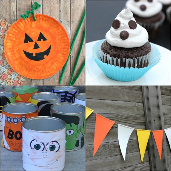 How to Throw a Halloween party on a budget with these easy tips. Here are easy tips for Halloween party food, Halloween party games, and Halloween decorations. Learn how to throw a fun and adorable Halloween party at home and on a budget too! #onecrazymom #halloweenparty #halloweenideas #moneysavingideas