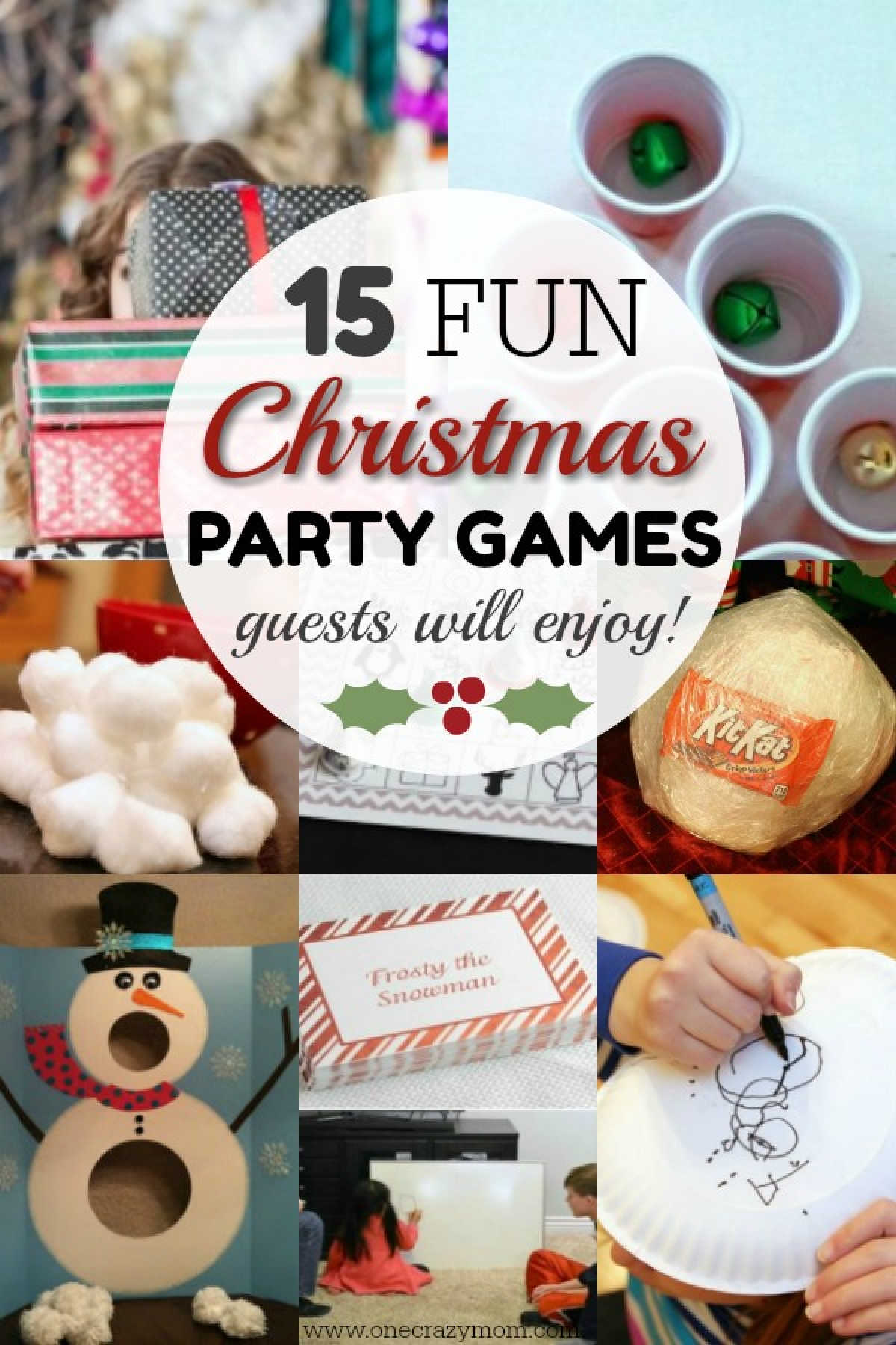 We have 15 fun Christmas party games sure to be a hit with everyone. Find Christmas party games for adults and Christmas Party games for kids.