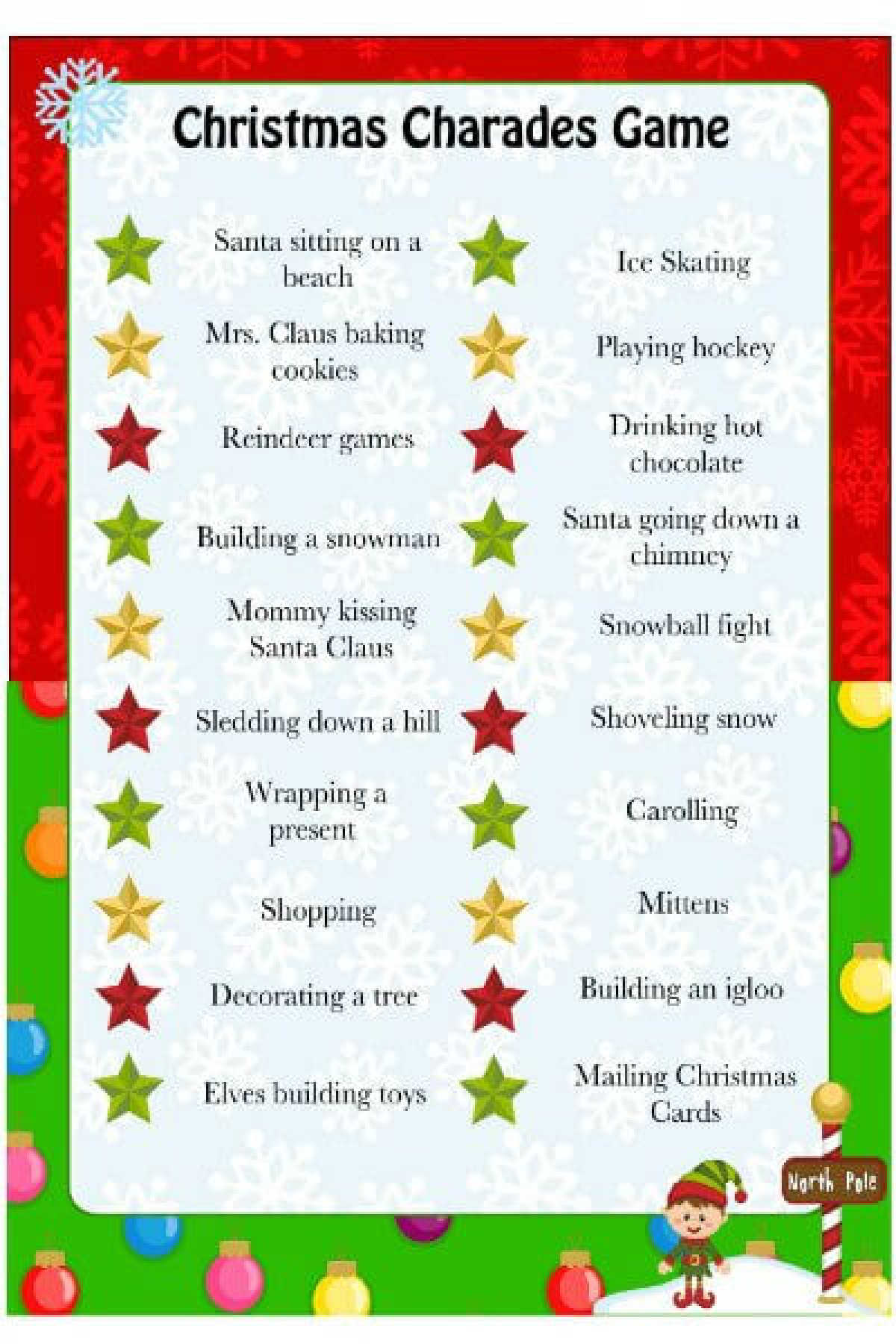 We have 15 fun Christmas party games sure to be a hit with everyone. Find Christmas party games for adults and Christmas Party games for kids.