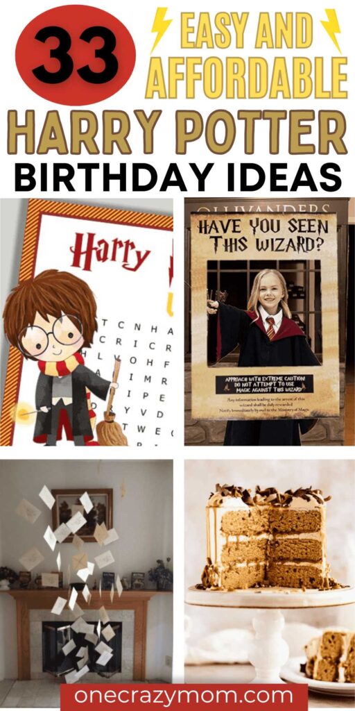 Over 30 Easy Harry Potter Birthday Party Ideas. From food ideas, table decor and more, these are the best ideas for a Harry Potter theme that will make a fun birthday party that is affordable too. #harrypotter #birthdayideas #birthdayparties
