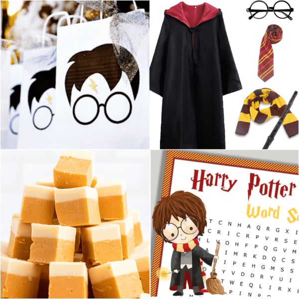 Over 30 Easy Harry Potter Birthday Party Ideas. From food ideas, table decor and more, these are the best ideas for a Harry Potter theme that will make a fun and affordable birthday party for a Harry Potter fan. #harrypotter #birthdayideas #birthdayparties