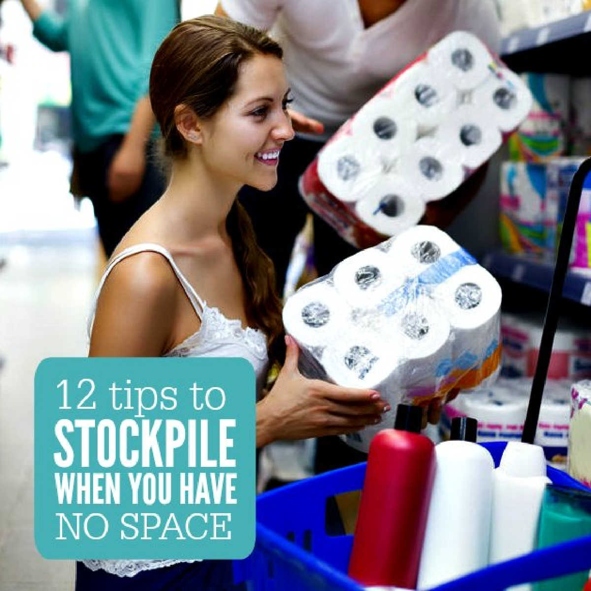 Learn how to stockpile when you don't have any space.12 tips for stockpiling when you don't know where to put it! Maximize your space and build a stockpile.