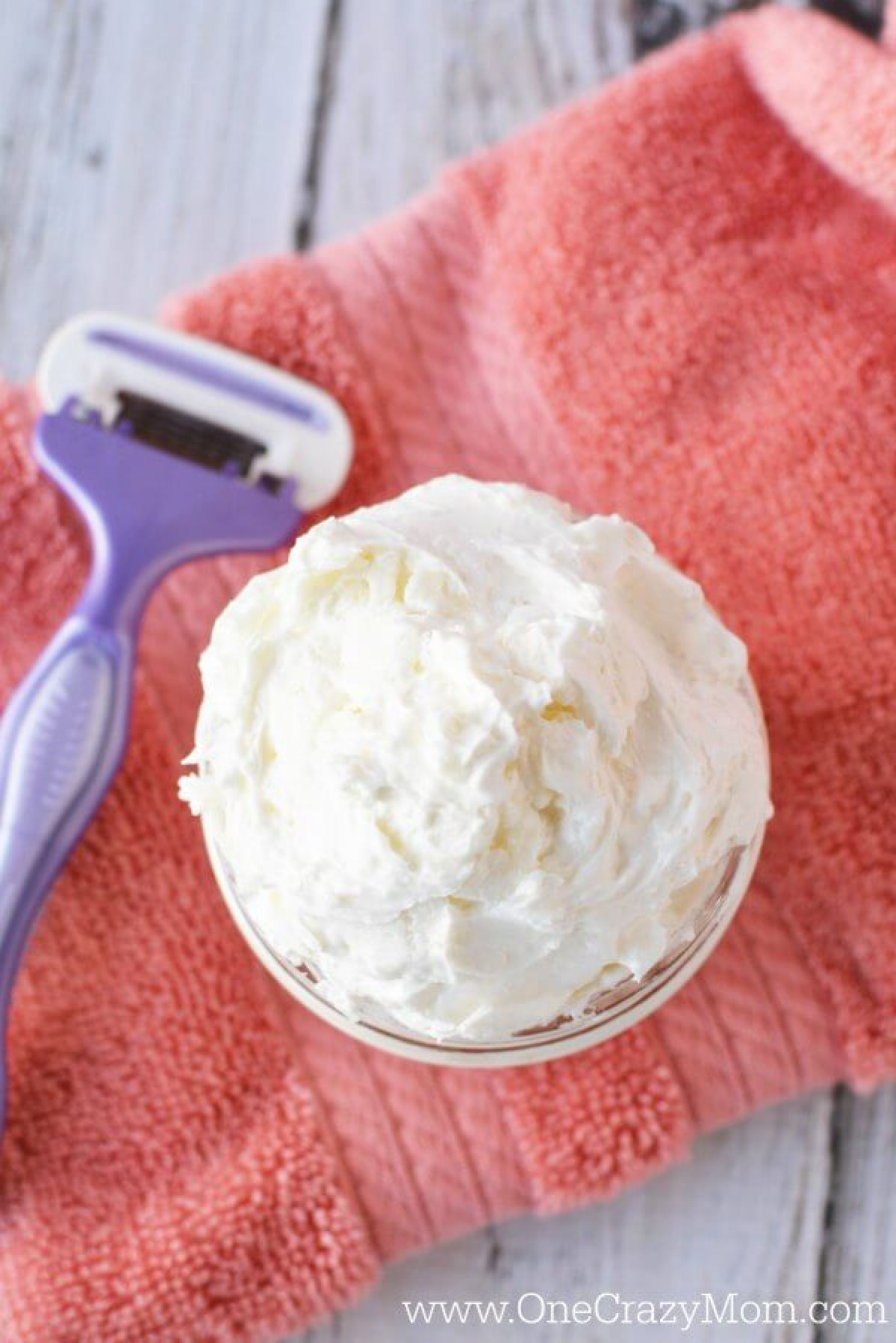 Try this diy shaving cream for Women for a closer shave.You will love how luxurious this natural shaving cream is. This easy homemade shaving cream leaves your skin silky smooth! Plus, its very simple and quick to make. Container of shaving cream.