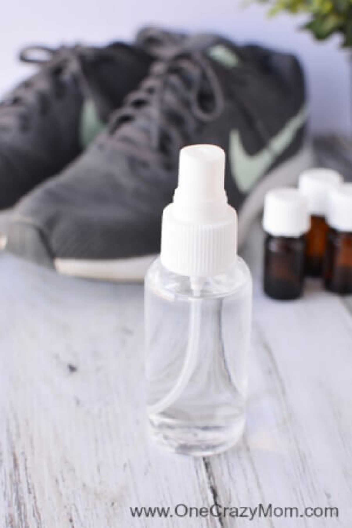This easy DIY Shoe Deodorizer Spray works to get rid of yucky shoe odors. Learn how to make shoe spray for odor that is quick and easy. This is the best shoe odor spray. Shoe spray is very inexpensive to make. Try shoe odor spray and you will love how it works. Shoe odor eliminator is amazing!