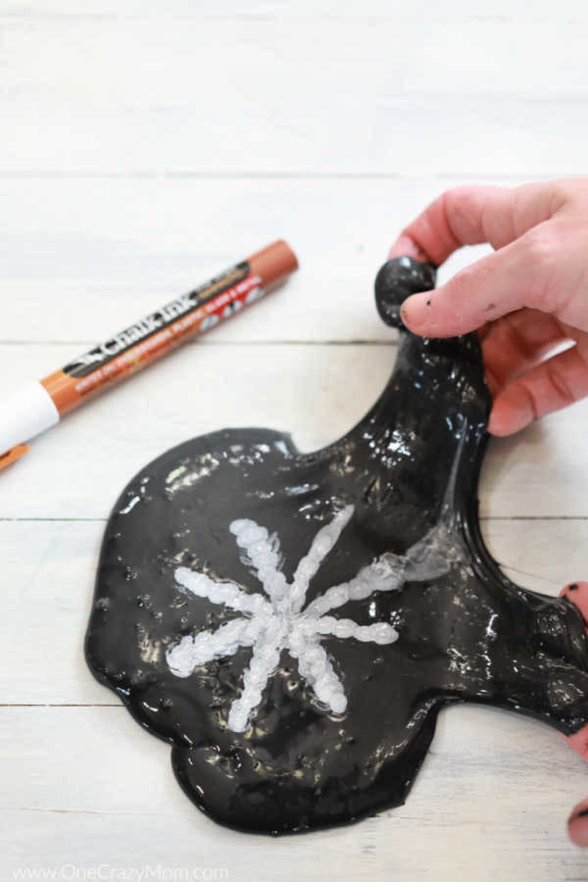 If your kids are crazy over slime, they are going to love to learn how to make Chalkboard Slime! Take slime to the next level with this chalk slime recipe.