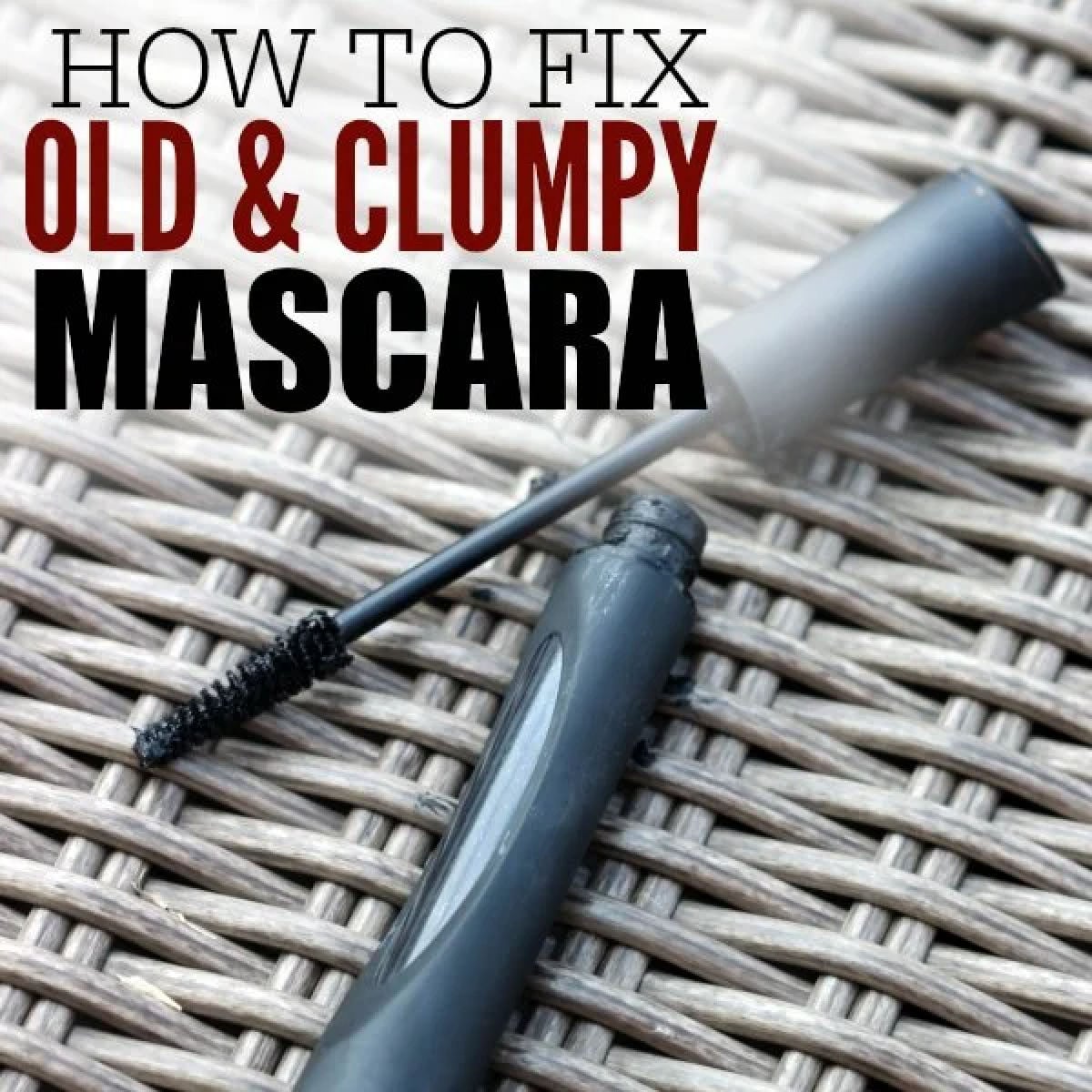 Learn how to fix dry mascara in just a few easy steps. Save money when you learn how to revive mascara. This tip is so quick and easy! Learn how to fix dry mascara in just a few easy steps. Save money when you learn how to revive mascara. This tip is so quick and easy!
