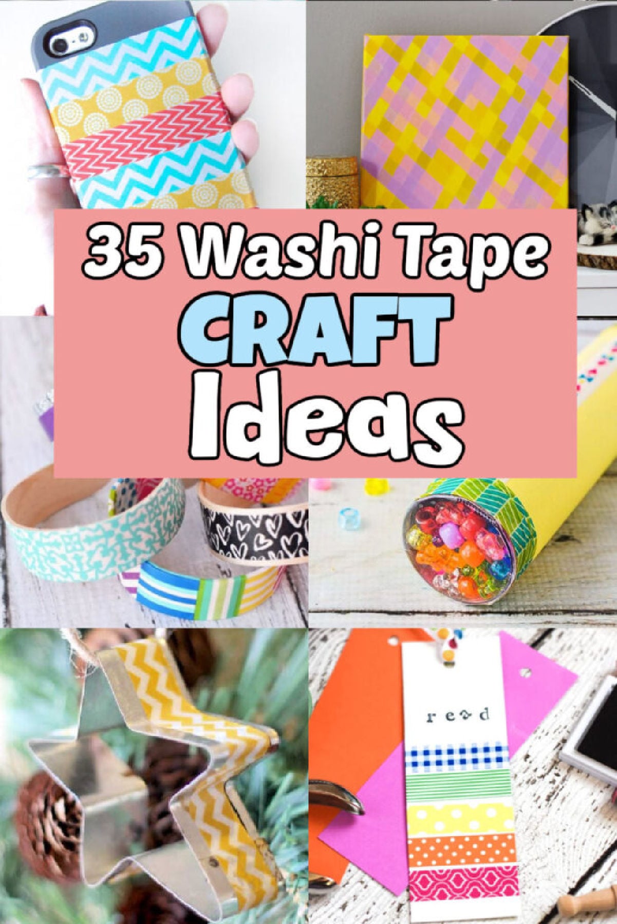 If you are looking for washi tape ideas, we have 35 washi tape craft ideas for you. Enjoy doing these fun and creative projects that are all beginner friendly! Learn how to use washi tape for home decor, gifts, crafts and more. #onecrazymom #washitapeideas #diywashitapeideas
